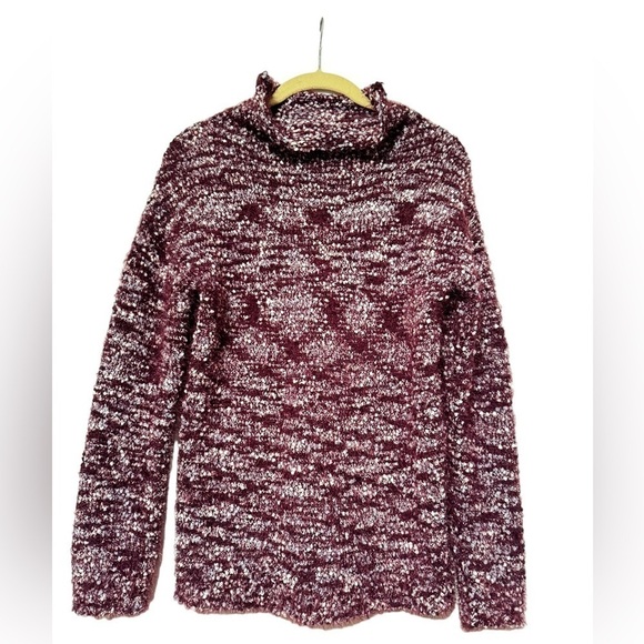 Loft Outlet Turtleneck Eyelash Sweater - Picture 1 of 7